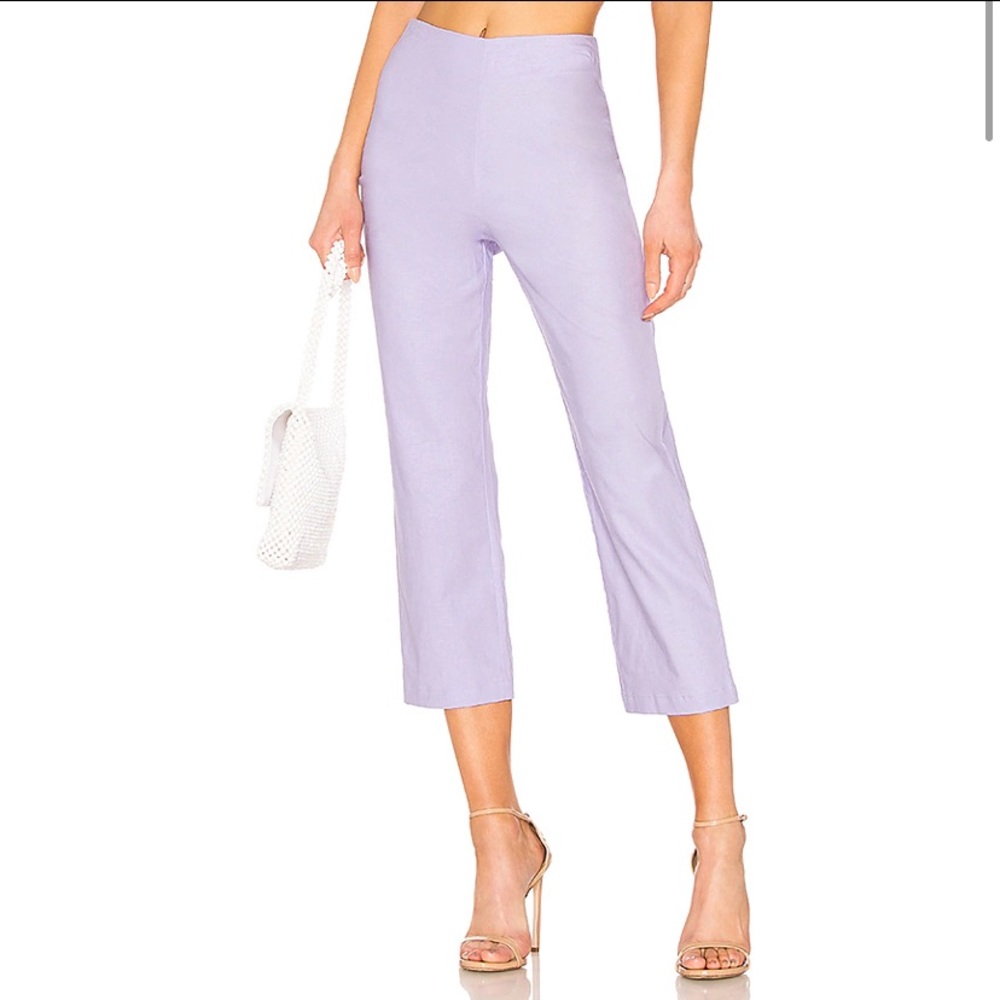 Never Worn LPA cropped linen pant